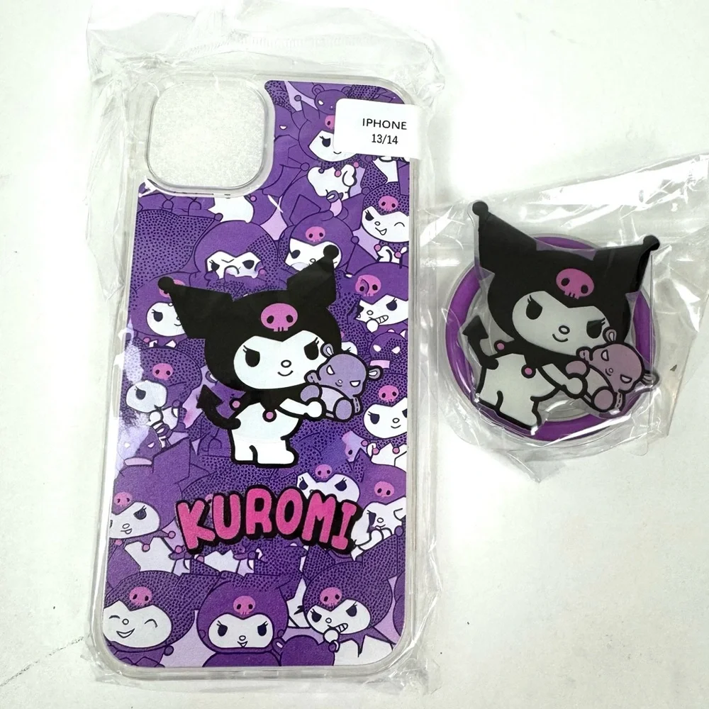 Cute Cartoon for iPhone 13/14 Case With Magnetic Suction Bracket